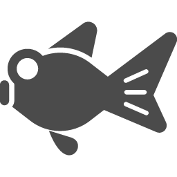 金魚のアイコン4 アイコン素材ダウンロードサイト Icooon Mono 商用利用可能なアイコン素材が無料 フリー ダウンロードできるサイト
