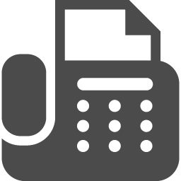 Faxの無料アイコン4 アイコン素材ダウンロードサイト Icooon Mono 商用利用可能なアイコン 素材が無料 フリー ダウンロードできるサイト