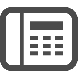 Fixed Line Phone Icon 2 アイコン素材ダウンロードサイト Icooon Mono 商用利用可能なアイコン素材 が無料 フリー ダウンロードできるサイト