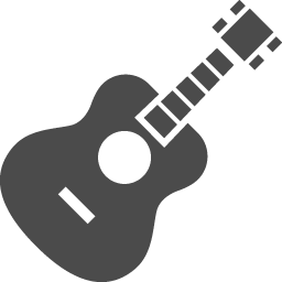 アコースティックギターの無料イラスト2 アイコン素材ダウンロードサイト Icooon Mono 商用利用可能なアイコン 素材が無料 フリー ダウンロードできるサイト