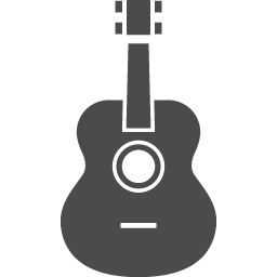アコースティックギターのイラスト4 アイコン素材ダウンロードサイト Icooon Mono 商用利用可能なアイコン 素材が無料 フリー ダウンロードできるサイト