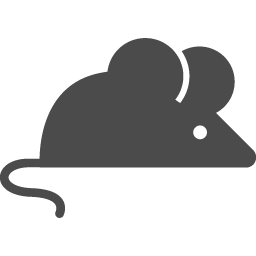 ネズミのアイコン1 アイコン素材ダウンロードサイト Icooon Mono 商用利用可能なアイコン素材が無料 フリー ダウンロードできるサイト