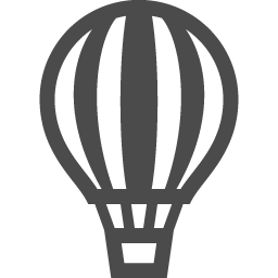気球のアイコン1 アイコン素材ダウンロードサイト Icooon Mono 商用利用可能なアイコン素材が無料 フリー ダウンロードできるサイト