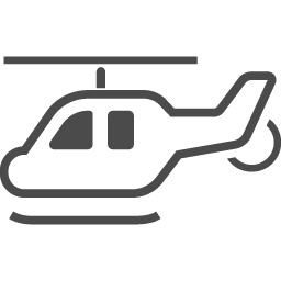 ヘリコプターのイラスト アイコン素材ダウンロードサイト Icooon