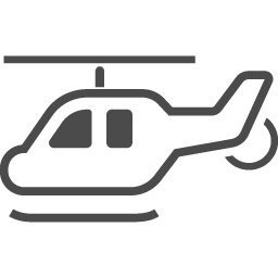 ヘリコプターのイラスト アイコン素材ダウンロードサイト Icooon Mono 商用利用可能なアイコン素材が無料 フリー ダウンロードできるサイト