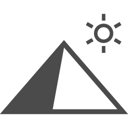 ピラミッドのアイコン4 アイコン素材ダウンロードサイト Icooon Mono 商用利用可能なアイコン素材 が無料 フリー ダウンロードできるサイト