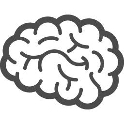 脳のイラスト4 アイコン素材ダウンロードサイト Icooon Mono 商用利用可能なアイコン素材が無料 フリー ダウンロードできるサイト