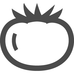 トマトのイラスト3 アイコン素材ダウンロードサイト Icooon Mono 商用利用可能なアイコン素材が無料 フリー ダウンロードできるサイト