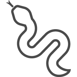 ヘビのアイコン5 アイコン素材ダウンロードサイト Icooon Mono 商用利用可能なアイコン素材が無料 フリー ダウンロードできるサイト