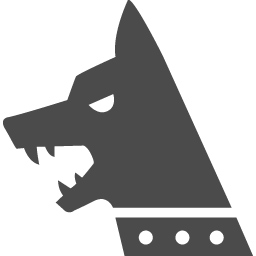 番犬アイコン アイコン素材ダウンロードサイト Icooon Mono 商用利用可能なアイコン素材が無料 フリー ダウンロードできるサイト