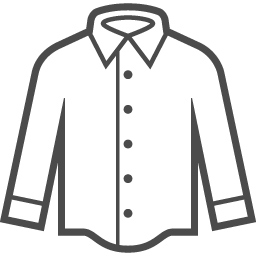 Yシャツのイラスト素材5 アイコン素材ダウンロードサイト Icooon Mono 商用利用可能なアイコン素材 が無料 フリー ダウンロードできるサイト