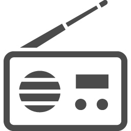 ラジオアイコン3 アイコン素材ダウンロードサイト Icooon Mono 商用利用可能なアイコン素材が無料 フリー ダウンロードできるサイト