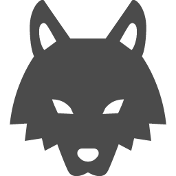 狼アイコン4 アイコン素材ダウンロードサイト Icooon Mono 商用利用可能なアイコン素材が無料 フリー ダウンロードできるサイト