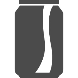 缶ジュースアイコン1 アイコン素材ダウンロードサイト Icooon Mono 商用利用可能なアイコン素材が無料 フリー ダウンロードできるサイト