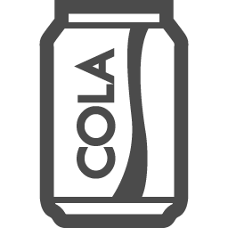缶ジュースアイコン2 アイコン素材ダウンロードサイト Icooon Mono 商用利用可能なアイコン素材が無料 フリー ダウンロードできるサイト