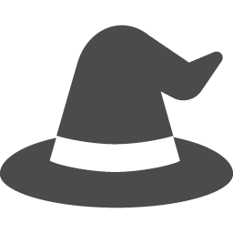 魔女の帽子アイコン1 アイコン素材ダウンロードサイト Icooon Mono 商用利用可能なアイコン 素材が無料 フリー ダウンロードできるサイト