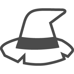 魔女の帽子のの無料素材4 アイコン素材ダウンロードサイト Icooon Mono 商用利用可能なアイコン素材が無料 フリー ダウンロードできるサイト