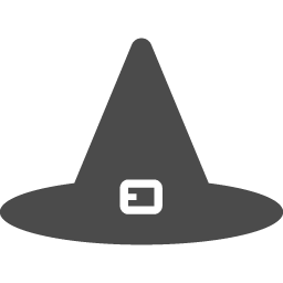 魔女の帽子アイコン5 アイコン素材ダウンロードサイト Icooon Mono 商用利用可能なアイコン素材が無料 フリー ダウンロードできるサイト