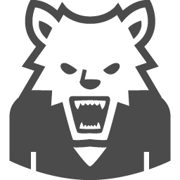 狼男のイラスト4 アイコン素材ダウンロードサイト Icooon Mono 商用利用可能なアイコン素材が無料 フリー ダウンロードできるサイト