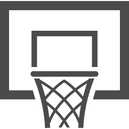 バスケットゴールのフリー素材6 アイコン素材ダウンロードサイト Icooon Mono 商用利用可能なアイコン素材が無料 フリー ダウンロードできるサイト