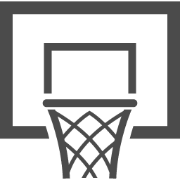 バスケットゴールのフリー素材6 アイコン素材ダウンロードサイト Icooon Mono 商用利用可能なアイコン素材が無料 フリー ダウンロードできるサイト