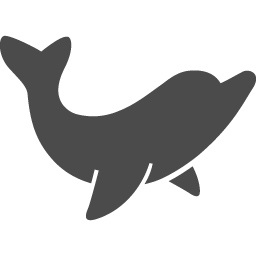 イルカの無料アイコン3 アイコン素材ダウンロードサイト Icooon Mono 商用利用可能なアイコン素材が無料 フリー ダウンロードできるサイト