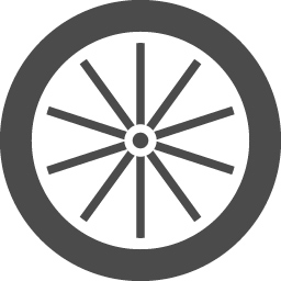 車輪アイコン アイコン素材ダウンロードサイト Icooon Mono 商用利用可能なアイコン素材が無料 フリー ダウンロードできるサイト