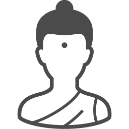 仏陀の無料アイコン1 アイコン素材ダウンロードサイト Icooon Mono 商用利用可能なアイコン素材が無料 フリー ダウンロードできるサイト