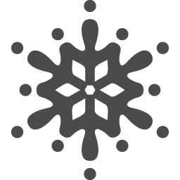雪の結晶アイコン3 アイコン素材ダウンロードサイト Icooon Mono 商用利用可能なアイコン素材が無料 フリー ダウンロードできるサイト