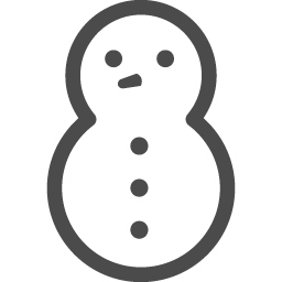 雪だるまアイコン8 アイコン素材ダウンロードサイト Icooon Mono 商用利用可能なアイコン素材が無料 フリー ダウンロードできるサイト