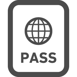 パスポートの無料素材2 アイコン素材ダウンロードサイト Icooon Mono 商用利用可能なアイコン素材 が無料 フリー ダウンロードできるサイト