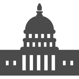 アメリカ合衆国議会議事堂アイコン2 アイコン素材ダウンロードサイト Icooon Mono 商用利用可能なアイコン 素材が無料 フリー ダウンロードできるサイト