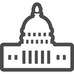 アメリカ合衆国議会議事堂アイコン4 アイコン素材ダウンロードサイト Icooon Mono 商用利用可能なアイコン 素材が無料 フリー ダウンロードできるサイト