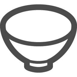 お茶碗アイコン アイコン素材ダウンロードサイト Icooon Mono 商用利用可能なアイコン素材が無料 フリー ダウンロードできるサイト