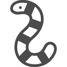 毒ヘビの無料イラスト アイコン素材ダウンロードサイト Icooon Mono 商用利用可能なアイコン素材が無料 フリー ダウンロードできるサイト