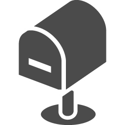 メールボックスアイコン2 アイコン素材ダウンロードサイト Icooon Mono 商用利用可能なアイコン 素材が無料 フリー ダウンロードできるサイト