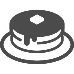ホットケーキアイコン アイコン素材ダウンロードサイト Icooon Mono 商用利用可能なアイコン素材が無料 フリー ダウンロードできるサイト