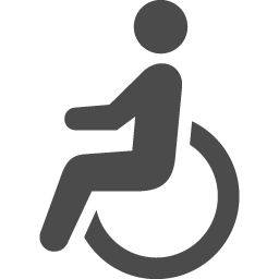 車椅子アイコン2 アイコン素材ダウンロードサイト Icooon Mono 商用利用可能なアイコン素材が無料 フリー ダウンロードできるサイト