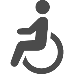 車椅子アイコン2 アイコン素材ダウンロードサイト Icooon Mono 商用利用可能なアイコン素材が無料 フリー ダウンロードできるサイト
