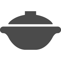 土鍋アイコン1 アイコン素材ダウンロードサイト Icooon Mono 商用利用可能なアイコン素材が無料 フリー ダウンロードできるサイト