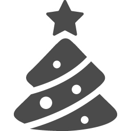 クリスマスツリーの無料アイコン15 アイコン素材ダウンロードサイト Icooon Mono 商用利用可能なアイコン素材が無料 フリー ダウンロードできるサイト