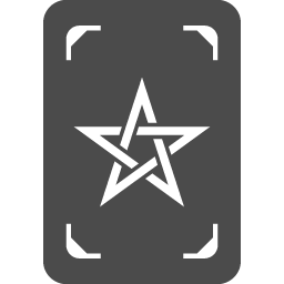 Tarot Card Icon 1 アイコン素材ダウンロードサイト Icooon Mono 商用利用可能なアイコン 素材が無料 フリー ダウンロードできるサイト