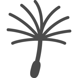 タンポポの種子アイコン アイコン素材ダウンロードサイト Icooon Mono 商用利用可能なアイコン素材が無料 フリー ダウンロードできるサイト
