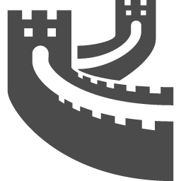 万里の長城の無料アイコン2 アイコン素材ダウンロードサイト Icooon Mono 商用利用可能なアイコン素材が無料 フリー ダウンロードできるサイト