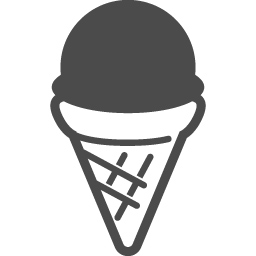 アイスクリームのフリー素材 アイコン素材ダウンロードサイト Icooon Mono 商用利用可能なアイコン素材が無料 フリー ダウンロードできるサイト