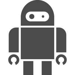ロボットの無料アイコン2 アイコン素材ダウンロードサイト Icooon Mono 商用利用可能なアイコン素材が無料 フリー ダウンロード できるサイト