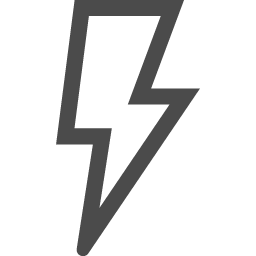 Lightning Icon アイコン素材ダウンロードサイト Icooon Mono 商用利用可能なアイコン素材が無料 フリー ダウンロードできるサイト