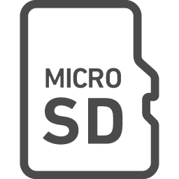 マイクロsdカードのイラスト素材3 アイコン素材ダウンロードサイト Icooon Mono 商用利用可能なアイコン 素材が無料 フリー ダウンロードできるサイト