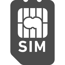 Simカードのフリー素材6 アイコン素材ダウンロードサイト Icooon Mono 商用利用可能なアイコン素材が無料 フリー ダウンロードできるサイト
